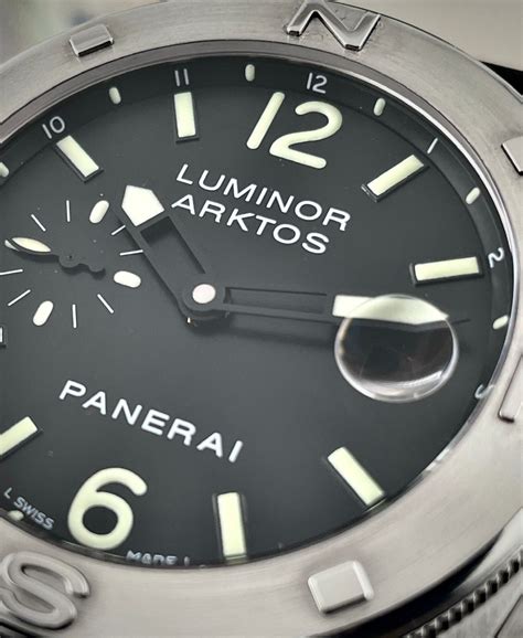 neupreis panerai arktos g serie 2004|2004 Panerai Arktos 44MM Special Edition Steel Black Dial.